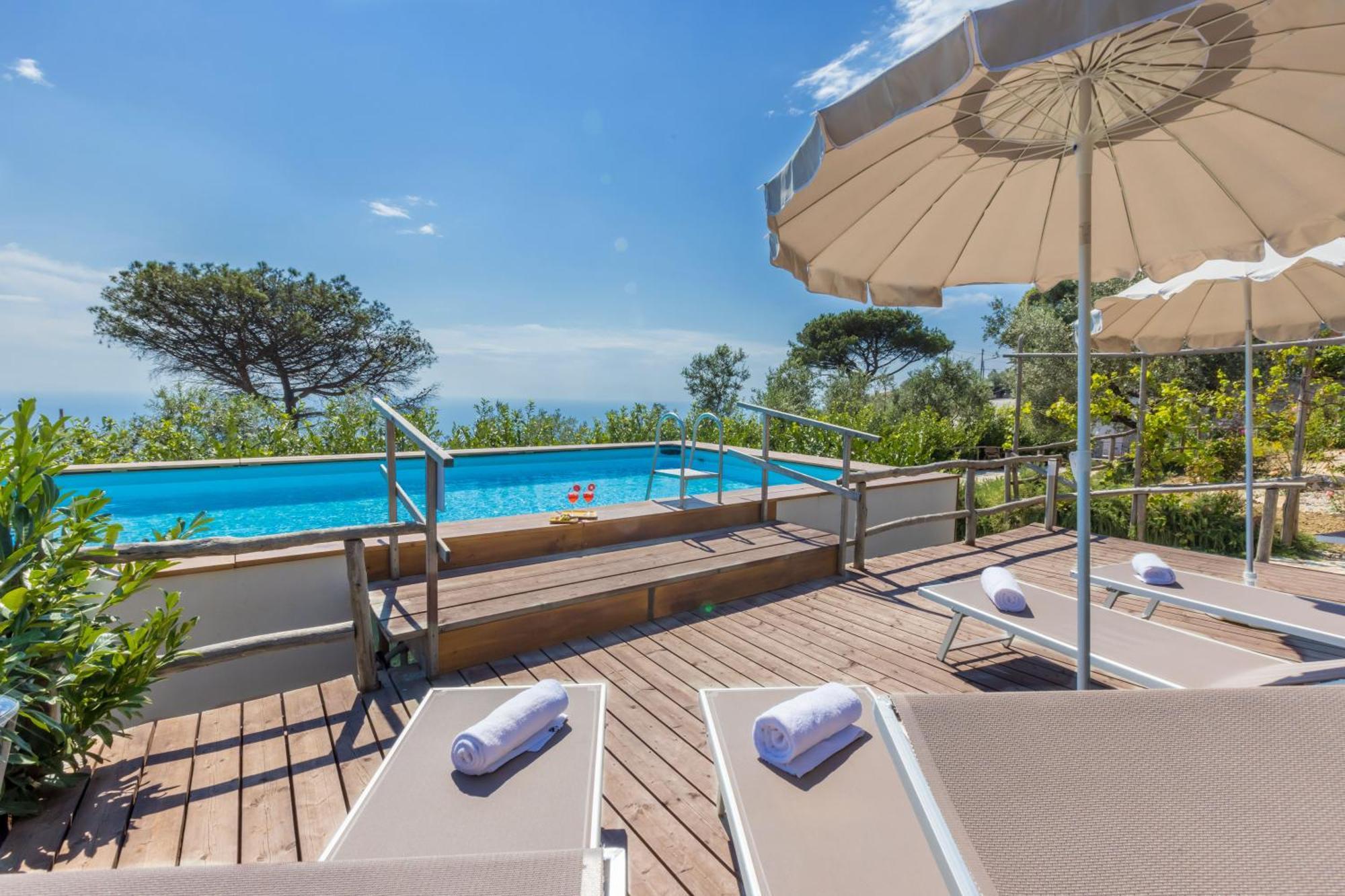 Villa Fedora Sea&Stars Massa Lubrense Eksteriør billede
